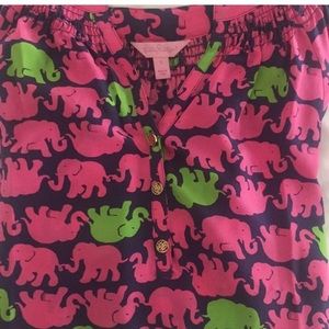 Lilly Pulitzer Elsa Silk Top